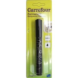 Carrefour Marqueur Large Noir X 1 Crf