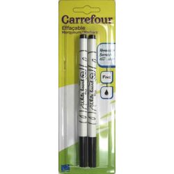 Carrefour 2 Marq Eff A Sec Pte Fine Noir Crf