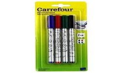 Carrefour 4 Marqueurs Cdassortis Crf