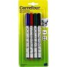 Carrefour 4 Marqueurs Cdassortis Crf