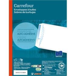 Carrefour 5 Enveloppes À Bulles D'Air 150X210 Crf