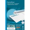 Carrefour Pack 20 Carte De Visite + Enveloppes - Crf