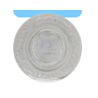 Carrefour Home Assiette Plate En Verre Style Baroque - 32 Cm