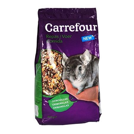 Carrefour 800G Repas Chinchilla Stand Up Crf