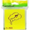 Carrefour 2 X 100 Notes Post It 76X76Mm - Crf