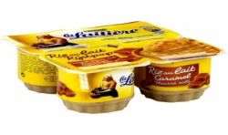 La Laitiere 4X115G Riz Lait Cara.Beur.Sale