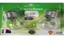 Carrefour Eco30 Spher 30W E27 Crf Bl2