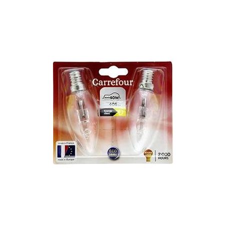Carrefour Eco30 Flam Lis 30W E14 Crf Bl2