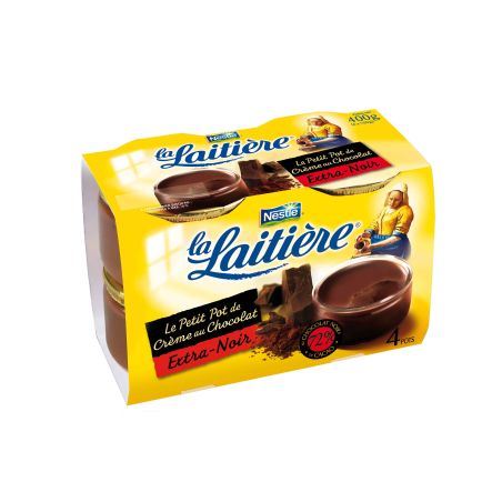 Nestle Lait.Ppc Choco Noir Extr4X100G