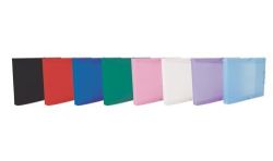 Carrefour Boîte De Classement - Dos 2,5 Cm Avec 2 Cordes Plastique Crf