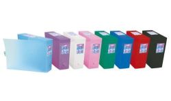 Carrefour Boîte De Classement - Dos 6 Cm Avec 2 Cordes Plastique Crf