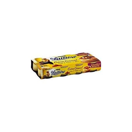 La Laitiere 8X100G Creme Caramel