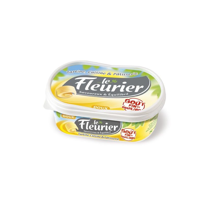 Le Fleurier 250G Margarine Allege Doux