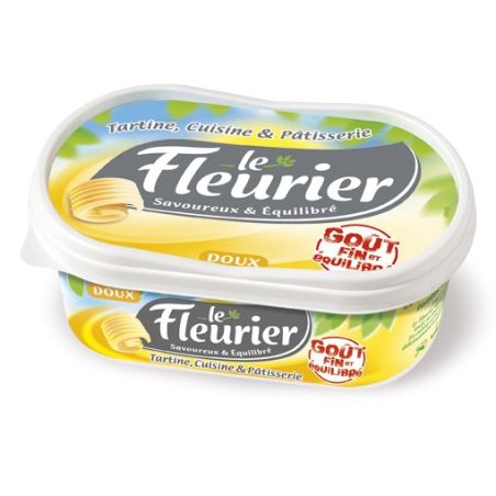Le Fleurier 250G Margarine Allege Doux