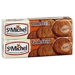 St Michel Biscuits Galettes Au Beurre : Les 2 Paquets De 130 G - 260G