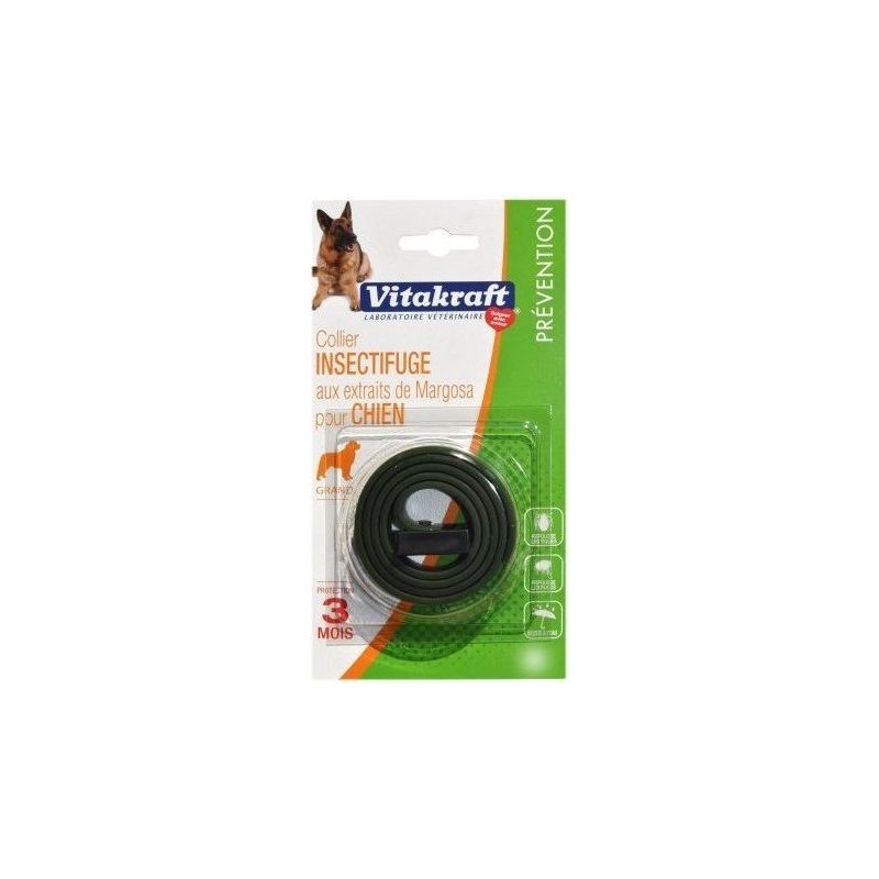 Vitakraft Collier Insecticide Huile Grand Chien
