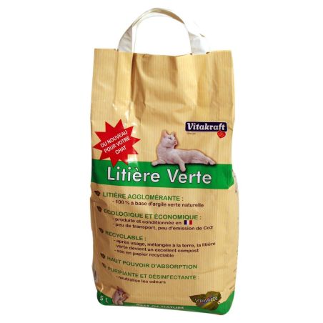 Vitakraft Litière Verte : Le Sac De 5 L