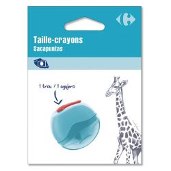 Carrefour Taille Crayon 1Trou Reserve Bl