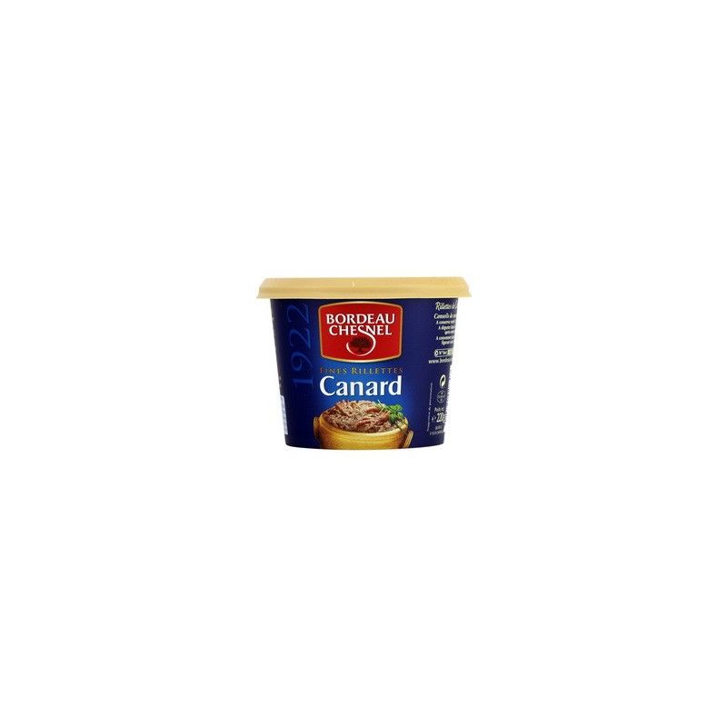 Bordeaux Chesnel Rillettes Canard 220G