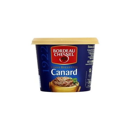 Bordeaux Chesnel Rillettes Canard 220G